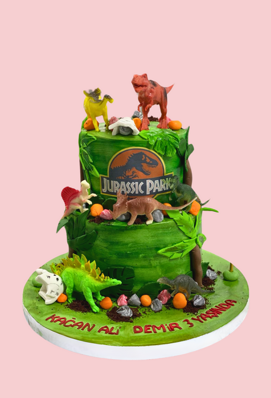 Jurassic Park Doğum Günü Pastası