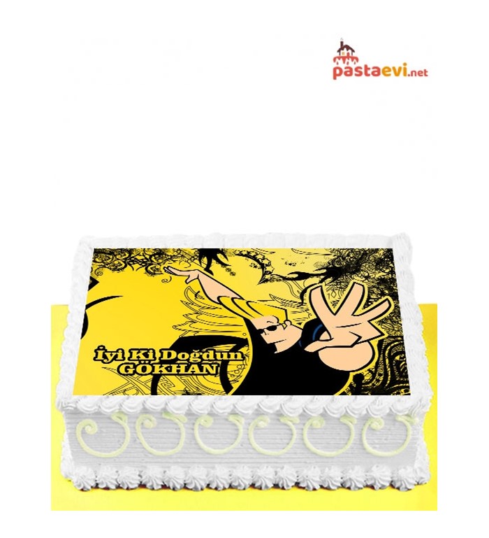 johnny bravo, resimli pasta, pasta siparişi