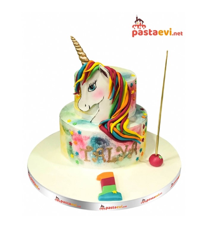 Unicornlar, doğum günü, özel tasarım, online pasta