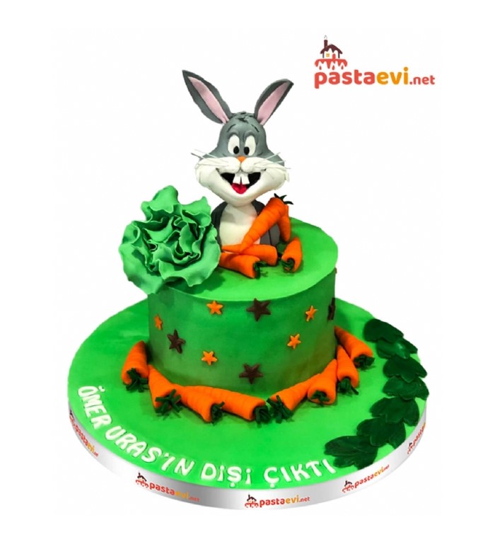 Bugs Bunny Doğum Günü Pastası, bugs bunny pasta modelleri