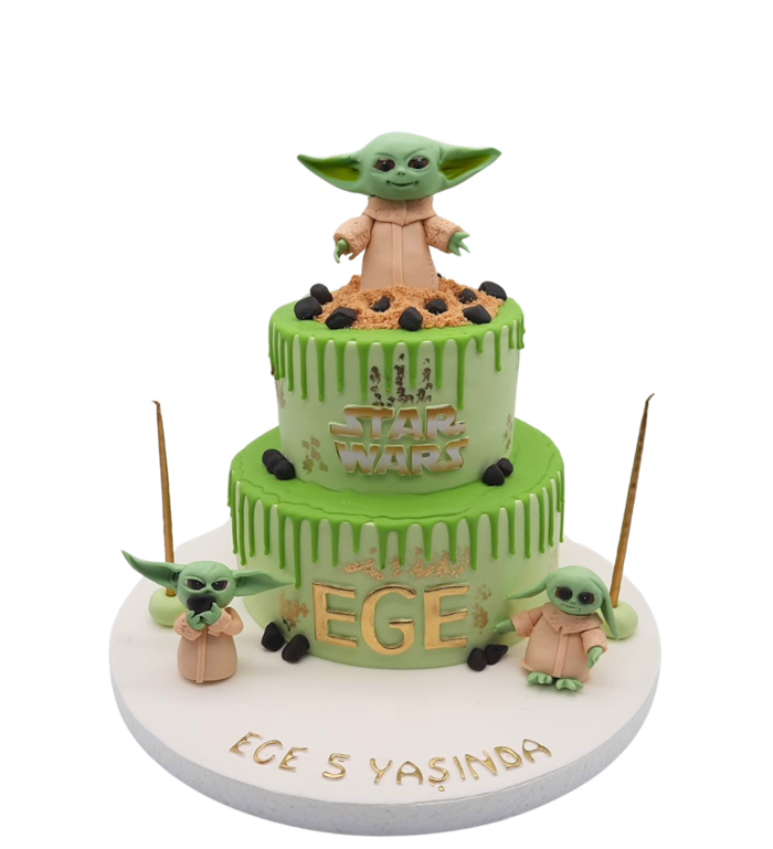 Star Wars Pasta, Yoda Pasta, Butik Lezzet, Doğum Günü Pasta