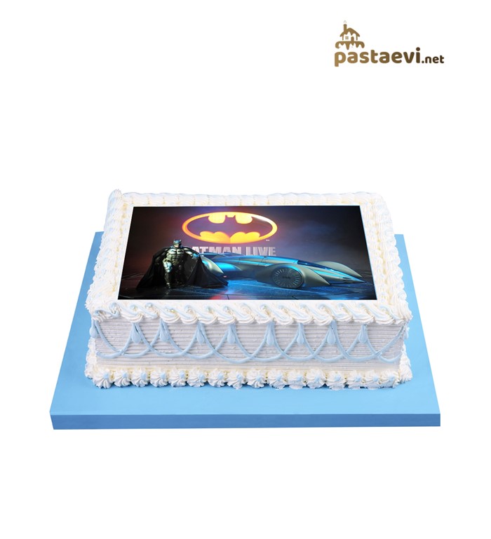 Batman Kara Sovalye Resimli Pasta Dogum Gunu Pastasi Pasta Evi Batman Kara Sovalye Resimli Pasta Dogum Gunu Pastasi Pasta Evi