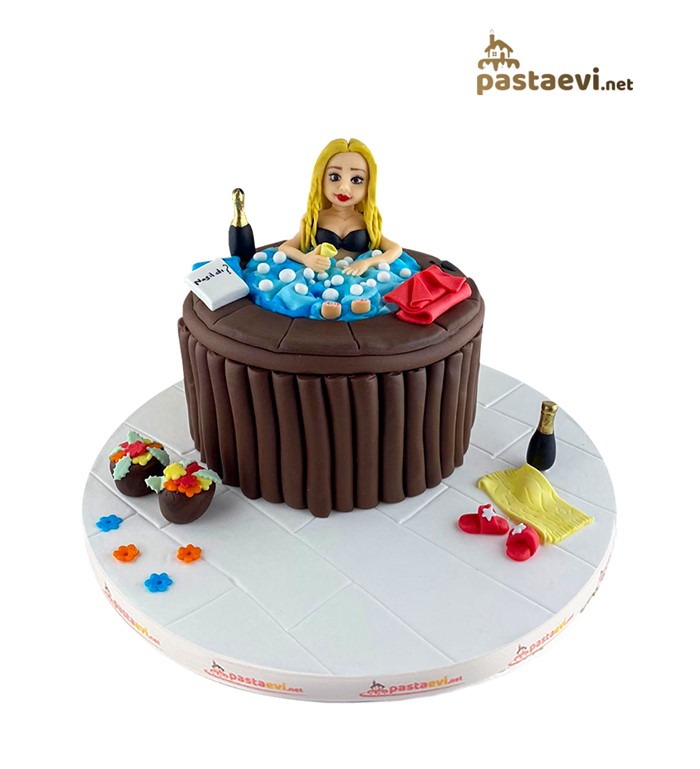 yetişkin elit pasta modelleri, şekerhamursuz pasta 