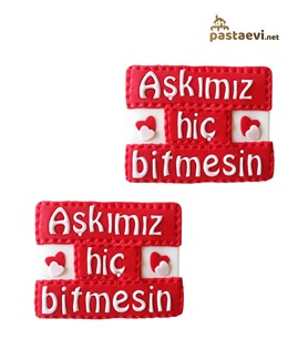 sevgili kurabiyesi, güzel sözlü kurabiye, kurabiyeler