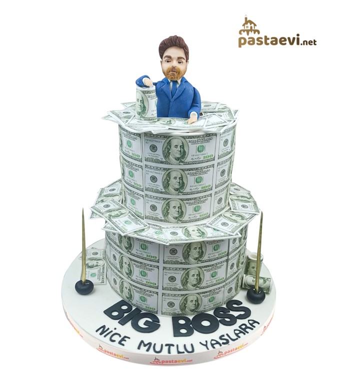 Dolar Pastası, Şeker Hamurundan Dolar Pastası 