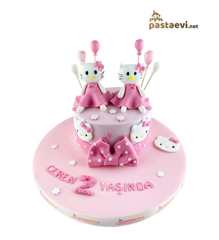hello kitty, hello kitty pastaları, kız çocuk pastaları