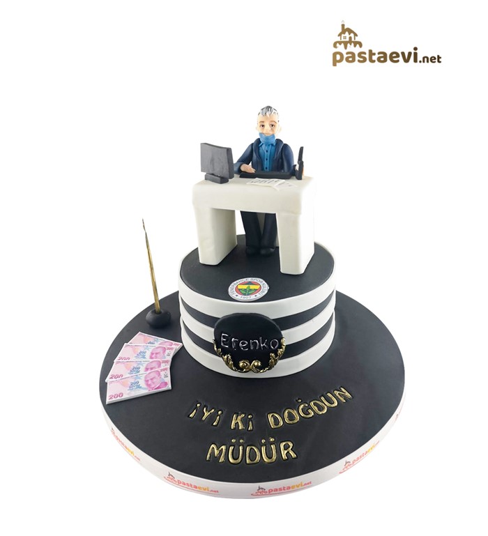 iş adamı, meslek pastası, müdür pastası, patron pastası