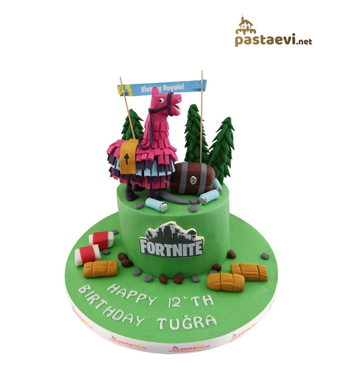 fornite, oyuncu pastası, gamer pastası, fortnite pastaları