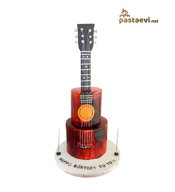 müzik pastası, müzisyen pastası, gitar pastası