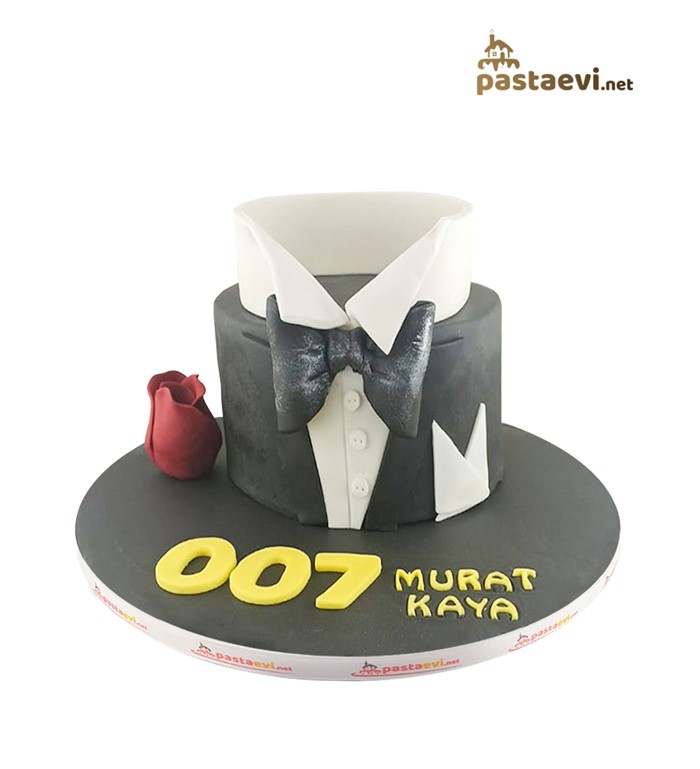 james bond, film pastası, yetişkin patası, özel tasarım 