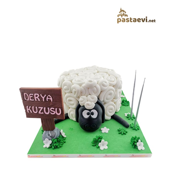 kuzulu pasta, hayvanlı pasta, özel tasarım pasta, eğlenceli 