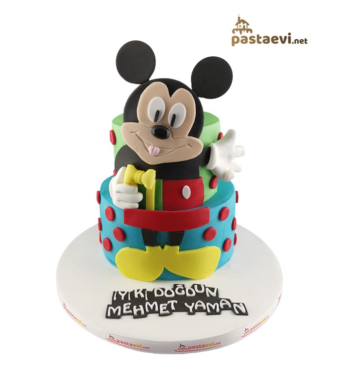 mickey mouse, butik pasta, çizgi film pastası, mickey mouse