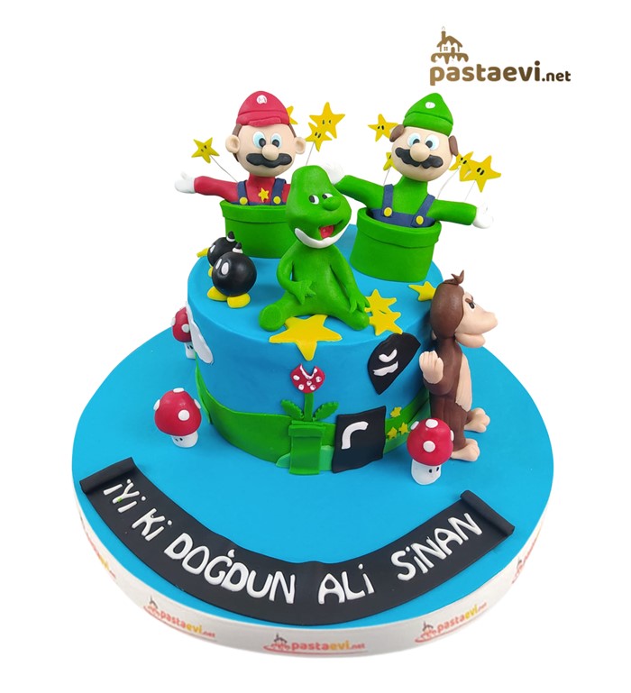 Süper Mario Pasta, Şeker Hamurundan Süper Mario Pasta