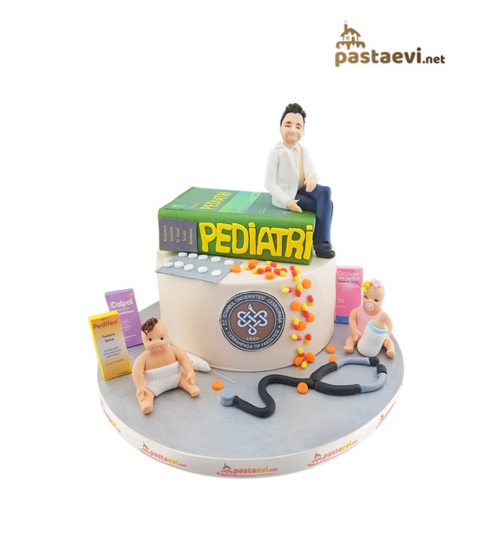 doktor pasta modelleri, doktora özel pasta, doktor pastası