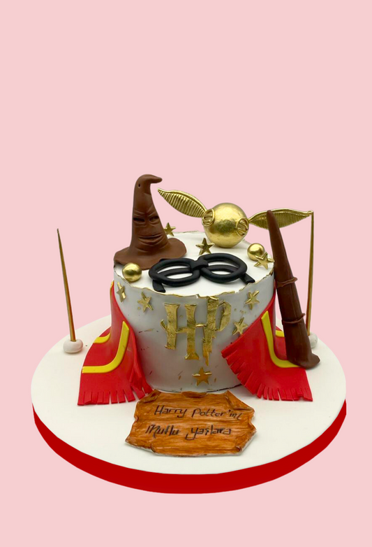 Harry Poterlı Doğum Günü Pastası