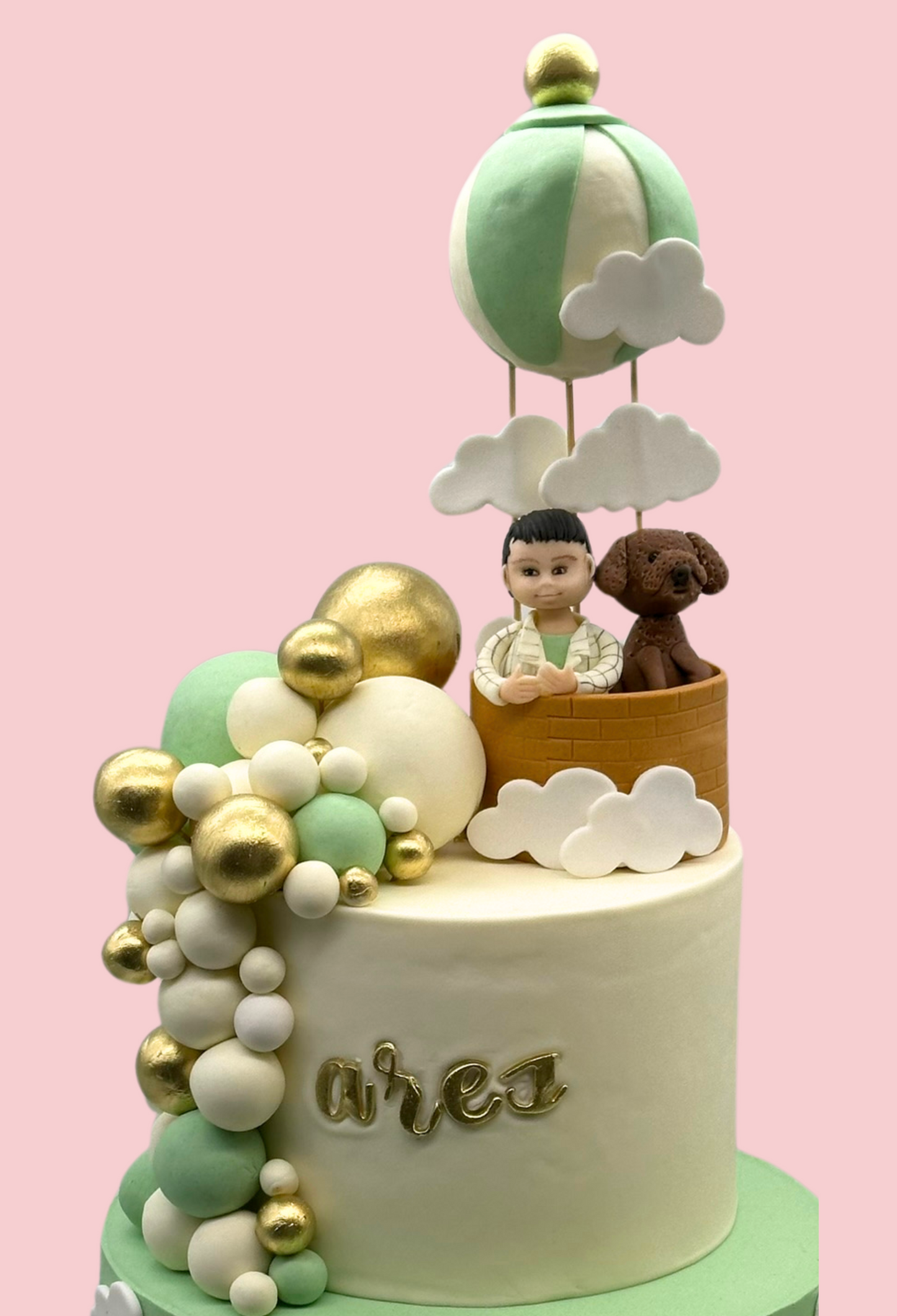 Uçan Balon Çocuk Doğum Günü Pastası
