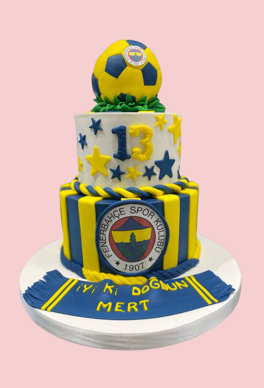 Fenerbahçe Doğum Günü Pastası